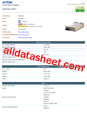 HWS1000L-60/BAT型号图片