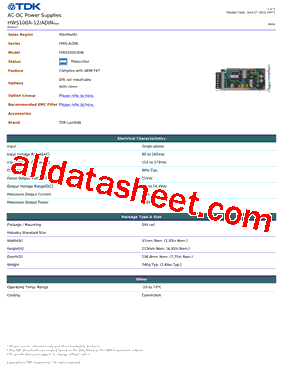 HWS100A-12-ADIN型号图片