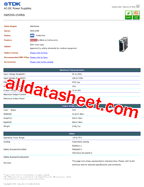 HWS30A-15/MEA型号图片