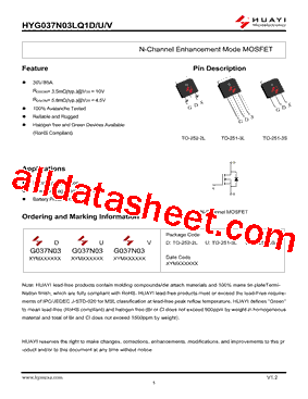 HYG037N03LQ1U型号图片