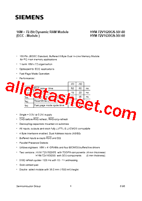 HYM72V1620GS-50-型号图片