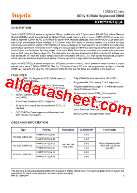 HYMP512R72L4-C4型号图片
