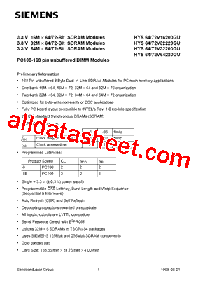 HYS64V16200GU-8B型号图片