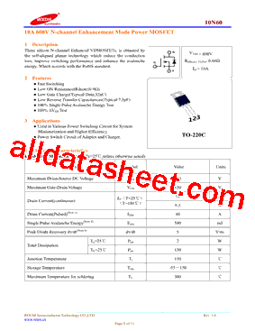 I10N60型号图片