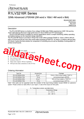 I1LV3216ISA-5SI型号图片