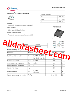 IAUC100N10S5L040型号图片