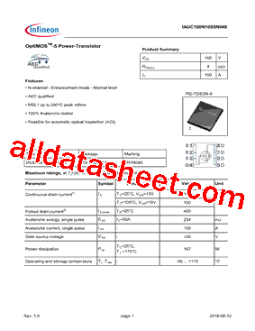 IAUC100N10S5N040型号图片