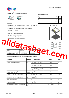 IAUC120N04S6N013型号图片