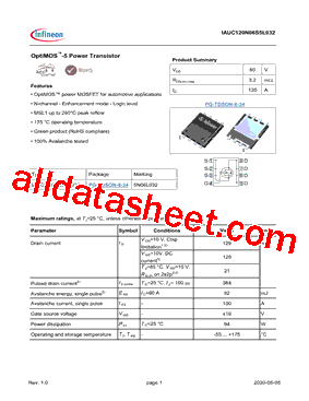 IAUC120N06S5L032型号图片