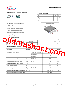 IAUS240N08S5N019型号图片