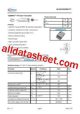 IAUS300N08S5N011T型号图片