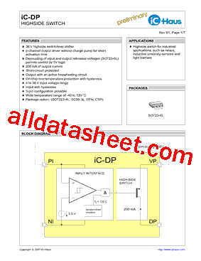 IC-DPSOT23-6L型号图片