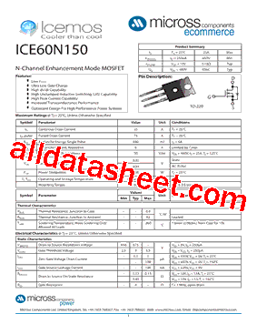 ICE60N150型号图片