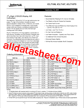 ICL7107RCPLZ型号图片