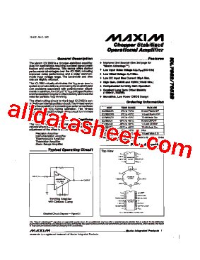 ICL7652IJD型号图片