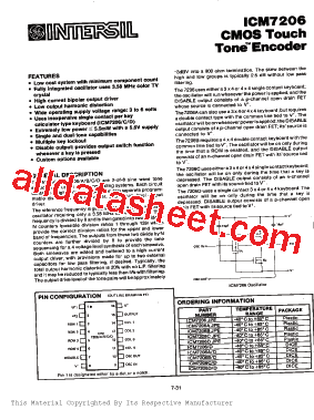 ICM7206B/D型号图片