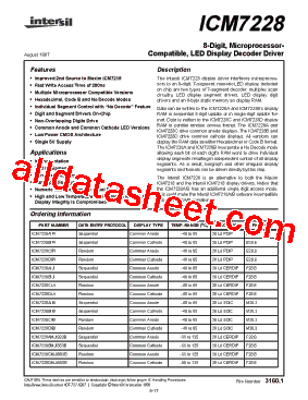 ICM7228DIJI型号图片