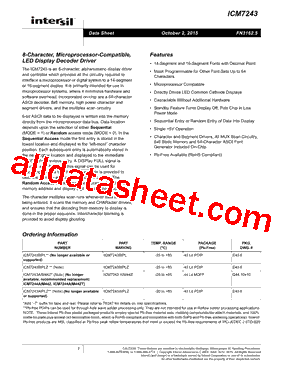 ICM7243AIPLZ型号图片