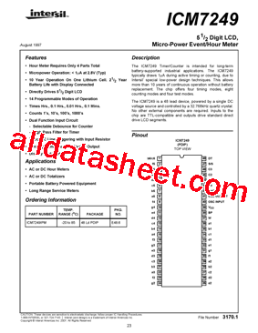 ICM7249型号图片