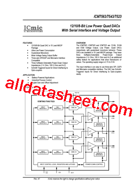 ICM7543MG型号图片
