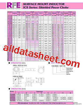 ICS0805型号图片