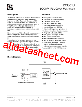 ICS501BM型号图片
