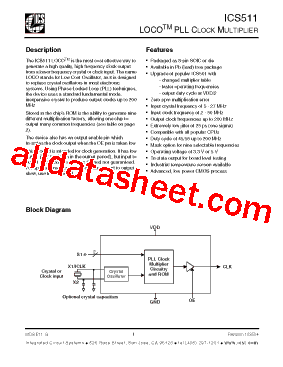 ICS511MI型号图片