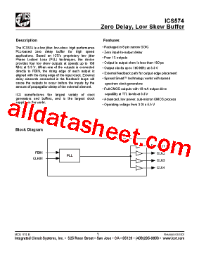 ICS574M型号图片