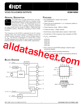 ICS81006I型号图片