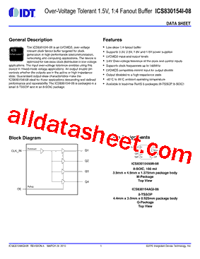 ICS830154I-08型号图片