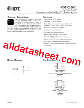 ICS83026I-01型号图片