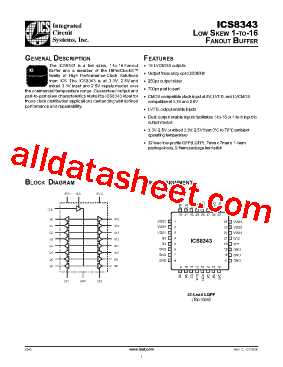 ICS8343型号图片