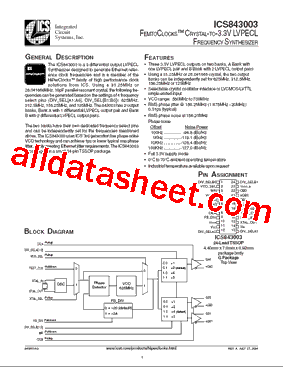 ICS843003型号图片