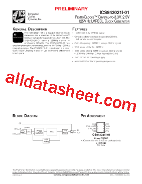 ICS843021I-01型号图片