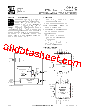 ICS84329AVLFT型号图片