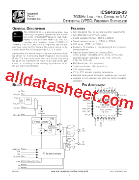 ICS84330A03L型号图片