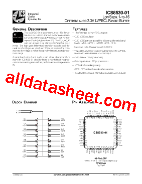 ICS8530-01型号图片