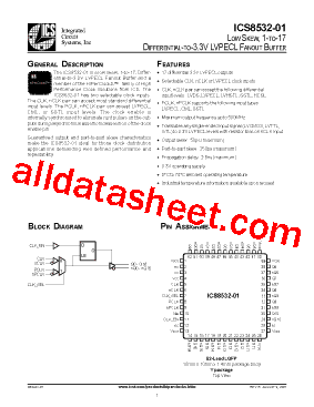ICS8532AY-01型号图片