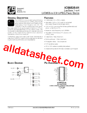 ICS8535AG-01型号图片