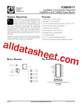 ICS8535AG-11型号图片