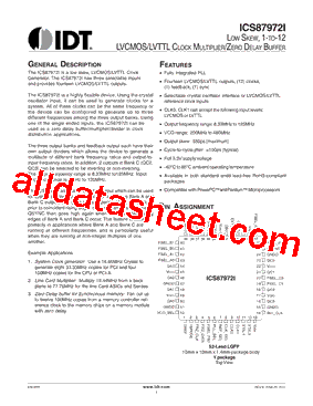 ICS87972I型号图片