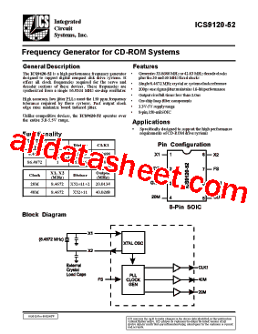 ICS9120M-52型号图片