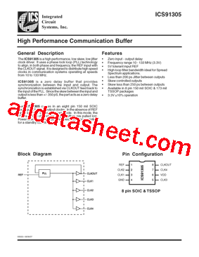 ICS91305型号图片