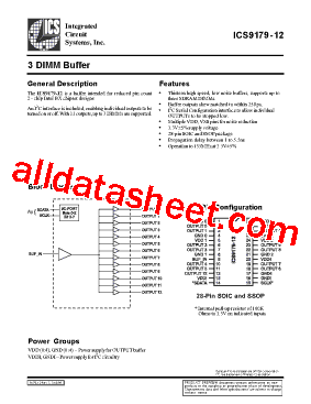 ICS9179-12型号图片