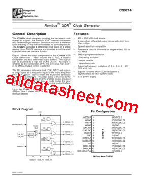 ICS9214型号图片