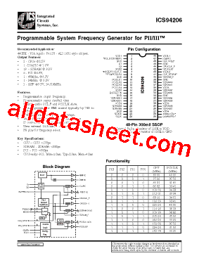 ICS94206YF-T型号图片