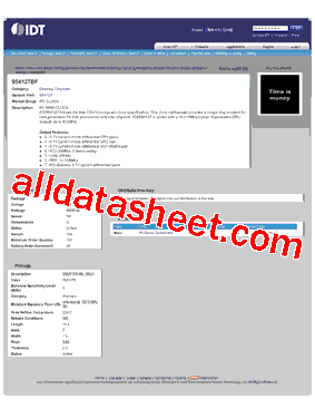 ICS954127BF型号图片