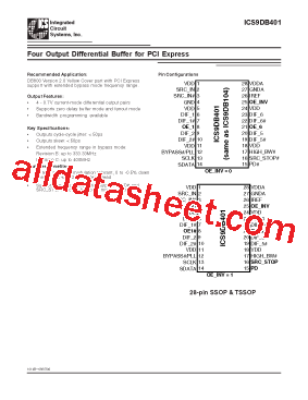 ICS9DB401型号图片