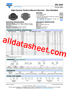 IDC-5020-NB-100-M型号图片