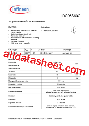 IDC06S60C型号图片